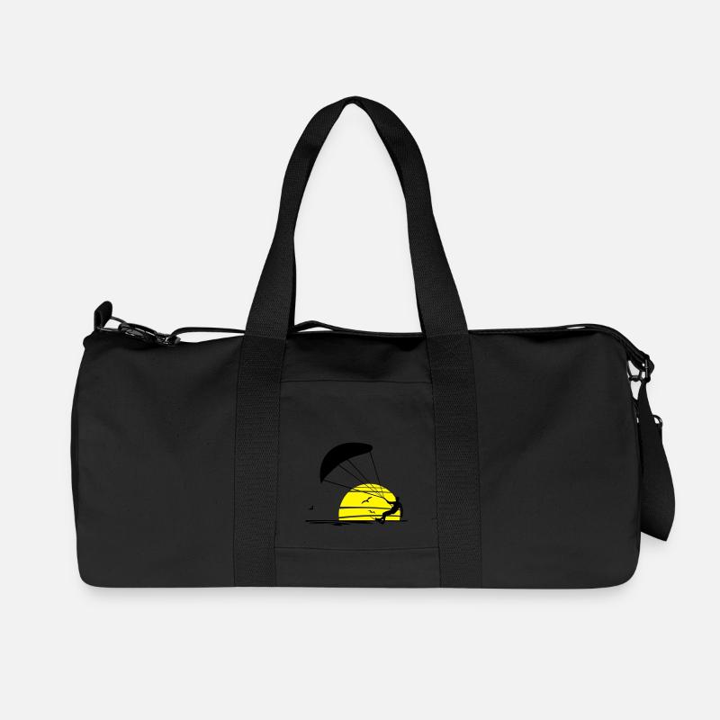 Sport - Kiter - Recycelte Canvas-Sporttasche von Stanley/Stella - Schwarz