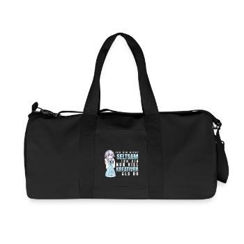 Anime - Kreativer als du - Recycelte Canvas-Sporttasche von Stanley/Stella - Schwarz - Vorne
