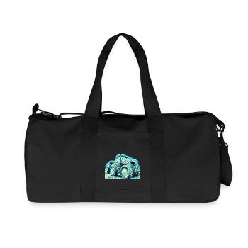 Tracteur - Sac de sport en toile recyclée Stanley/Stella - noir - Devant