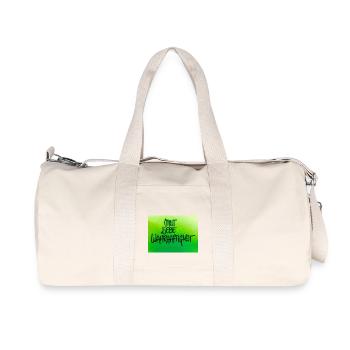 MUT, LIEBE, WAHRHEIT - Recycelte Canvas-Sporttasche von Stanley/Stella - Naturweiß - Vorne
