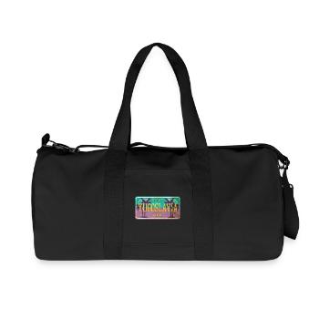 Yugoslavia vintage sign - Recycled Canvas Sports Bag by Stanley/Stella - black - Front