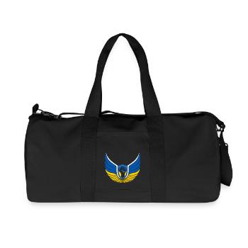 Logo de l’Ukraine - Sac de sport en toile recyclée Stanley/Stella - noir - Devant