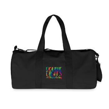 10th Birthday Gift, 10 Years Old, For Boys & Girls - Recycled Canvas Sports Bag by Stanley/Stella - black - Front