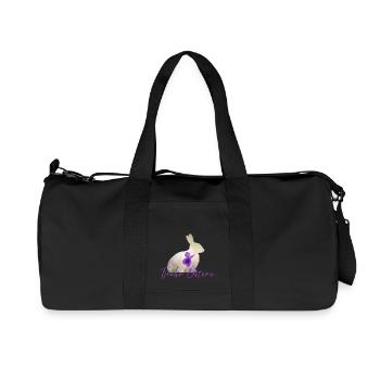 Pâques Joyeuses Pâques - Sac de sport en toile recyclée Stanley/Stella - noir - Devant