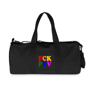pvv - Sac de sport en toile recyclée Stanley/Stella - noir - Devant