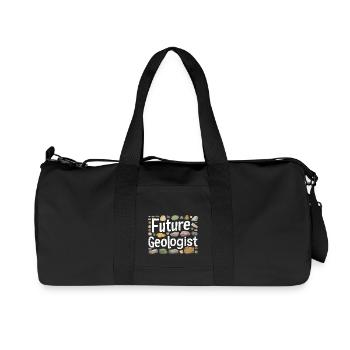 Carrière de futur géologue - Sac de sport en toile recyclée Stanley/Stella - noir - Devant