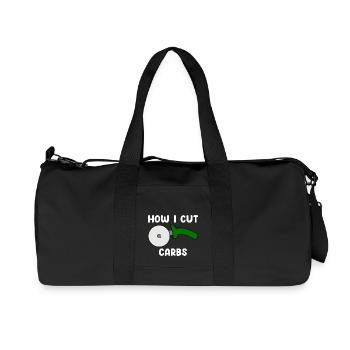 Pizza - Recycled Canvas Sports Bag by Stanley/Stella - black - Front