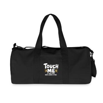 MMA-Lifestyle für Kämpfer - Recycelte Canvas-Sporttasche von Stanley/Stella - Schwarz - Vorne