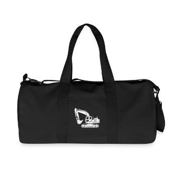 bagger - Recycelte Canvas-Sporttasche von Stanley/Stella - Schwarz - Vorne