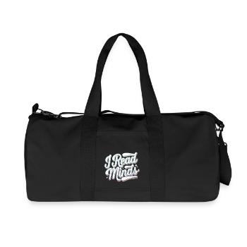 I Read Minds 15 - Recycelte Canvas-Sporttasche von Stanley/Stella - Schwarz - Vorne
