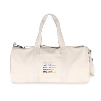 Jiu Jitsu Self Defense - Recycled Canvas Sports Bag by Stanley/Stella - natural - Front