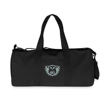 Écusson des fléchettes - Sac de sport en toile recyclée Stanley/Stella - noir - Devant