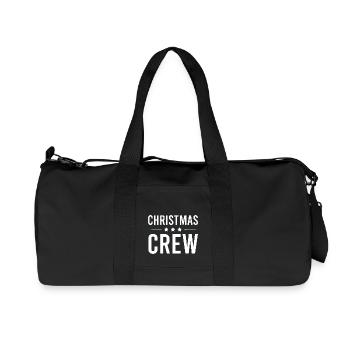 Équipage de Noël - Sac de sport en toile recyclée Stanley/Stella - noir - Devant