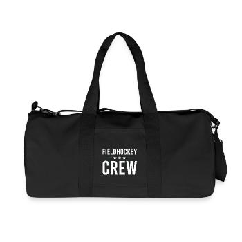 Équipe de hockey sur gazon - Sac de sport en toile recyclée Stanley/Stella - noir - Devant