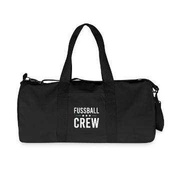 Équipe de football - Sac de sport en toile recyclée Stanley/Stella - noir - Devant