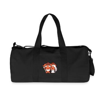 Bunny King Crown Queen Couple Ruler Love - Recycled Canvas Sports Bag by Stanley/Stella - black - Front