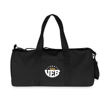 VEB Vati DDR Geschenk - Recycelte Canvas-Sporttasche von Stanley/Stella - Schwarz - Vorne