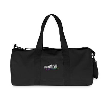 I am not qualified to diagnose you! - Recycled Canvas Sports Bag by Stanley/Stella - black - Front