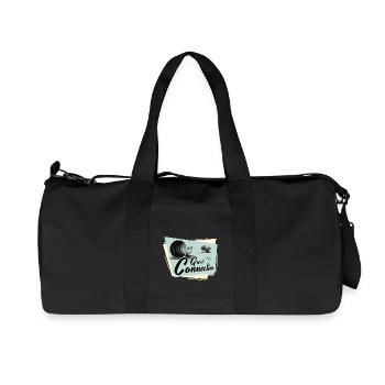 Fifties Great connection phone - Recycled Canvas Sports Bag by Stanley/Stella - black - Front