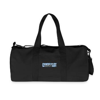 Pilote cargo C-133 - Sac de sport en toile recyclée Stanley/Stella - noir - Devant