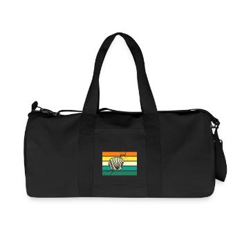 Accordion Player Accordion - Recycled Canvas Sports Bag by Stanley/Stella - black - Front