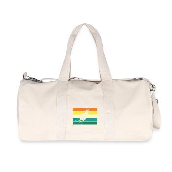 Horn player French horn - Recycled Canvas Sports Bag by Stanley/Stella - natural - Front