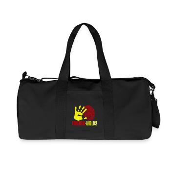 Majeure en sciences médico-légales - Sac de sport en toile recyclée Stanley/Stella - noir - Devant
