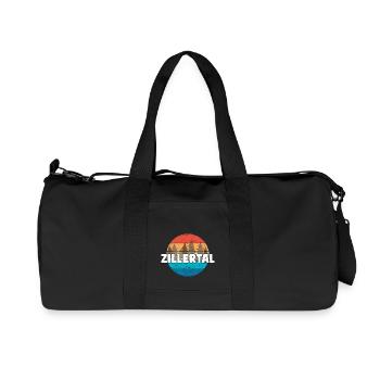 Vallée de Zillertal - Sac de sport en toile recyclée Stanley/Stella - noir - Devant
