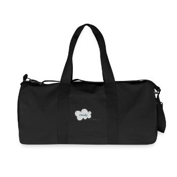 cloudy_person - Recycled Canvas Sports Bag by Stanley/Stella - black - Front