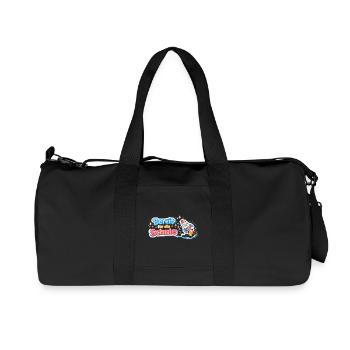 Prêt pour l’inscription scolaire - Sac de sport en toile recyclée Stanley/Stella - noir - Devant