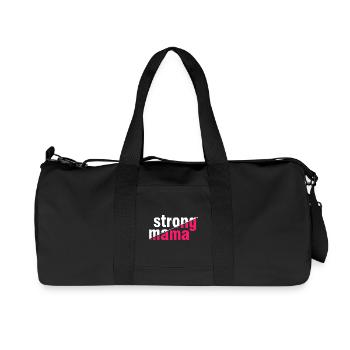 Strong Mama Shirt - Recycled Canvas Sports Bag by Stanley/Stella - black - Front