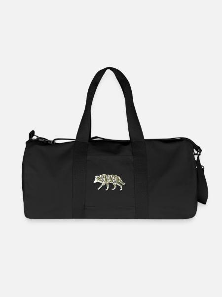 Botanique du loup - Sac de sport en toile recyclée Stanley/Stella - noir