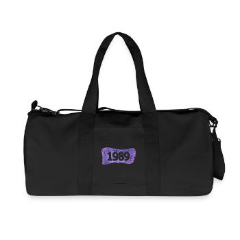 Réunion de classe 1989 - Sac de sport en toile recyclée Stanley/Stella - noir - Devant