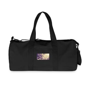 Branch in backlight - Recycled Canvas Sports Bag by Stanley/Stella - black - Front