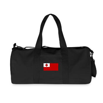 tonga - Recycled Canvas Sports Bag by Stanley/Stella - black - Front