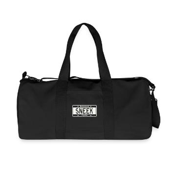 T-Shirt Sneek Hoodie Ijsselmeer Holland - Recycelte Canvas-Sporttasche von Stanley/Stella - Schwarz - Vorne