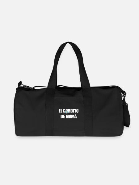 Mom's Chubby in WHITE - Recycled Canvas Sports Bag by Stanley/Stella - black