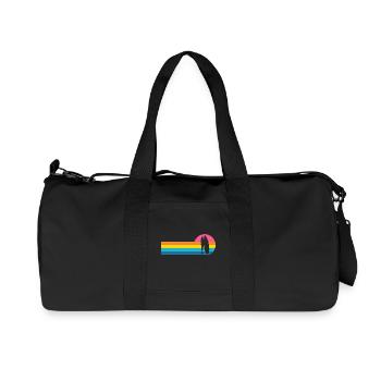 Surfeuse Surfeuse - Sac de sport en toile recyclée Stanley/Stella - noir - Devant