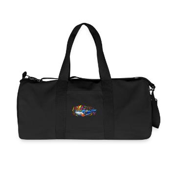 Karnewal Carnival Carnival Gift - Recycled Canvas Sports Bag by Stanley/Stella - black - Front