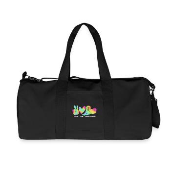 Pyrenäenhund - Recycelte Canvas-Sporttasche von Stanley/Stella - Schwarz - Vorne