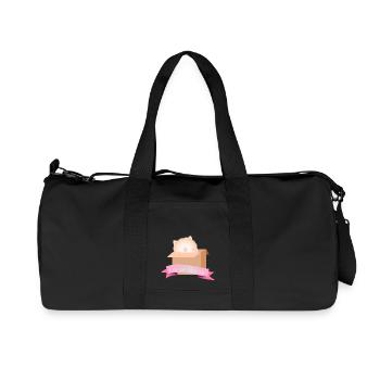 Castle Meow - Sac de sport en toile recyclée Stanley/Stella - noir - Devant