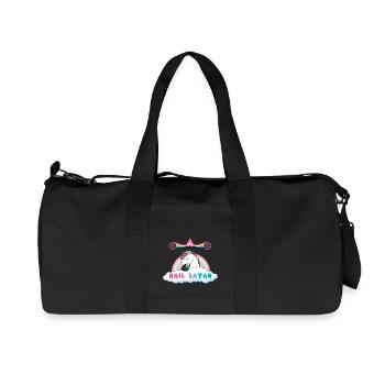 Hagel Satan Einhorn - Recycelte Canvas-Sporttasche von Stanley/Stella - Schwarz - Vorne