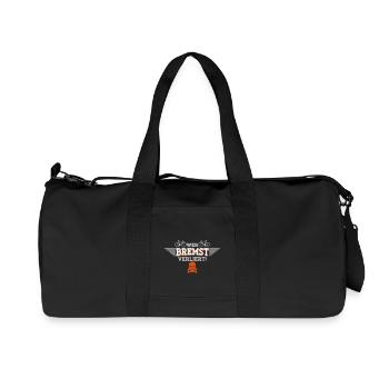 Wer bremst verliert - Recycelte Canvas-Sporttasche von Stanley/Stella - Schwarz - Vorne