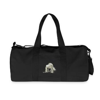 Opaline - Recycled Canvas Sports Bag by Stanley/Stella - black - Front