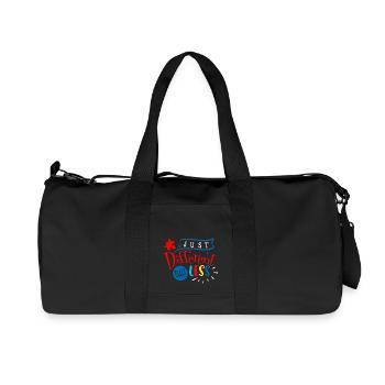 Autism Autist ADHD Autism Asperger Gift - Recycled Canvas Sports Bag by Stanley/Stella - black - Front