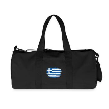 Greece - Sac de sport en toile recyclée Stanley/Stella - noir - Devant