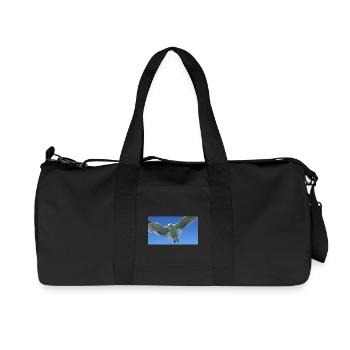 Gull - Recycled Canvas Sports Bag by Stanley/Stella - black - Front