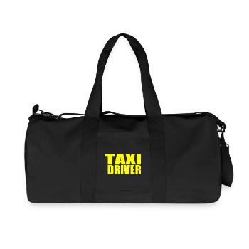 taxi driver - Recycled Canvas Sports Bag by Stanley/Stella - black - Front