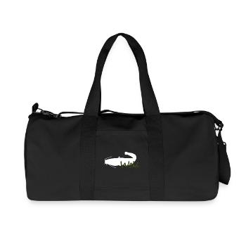 Wels - Recycelte Canvas-Sporttasche von Stanley/Stella - Schwarz - Vorne