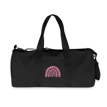 Wenn aus Liebe Leben wird - Baby - schwanger - Recycelte Canvas-Sporttasche von Stanley/Stella - Schwarz - Vorne